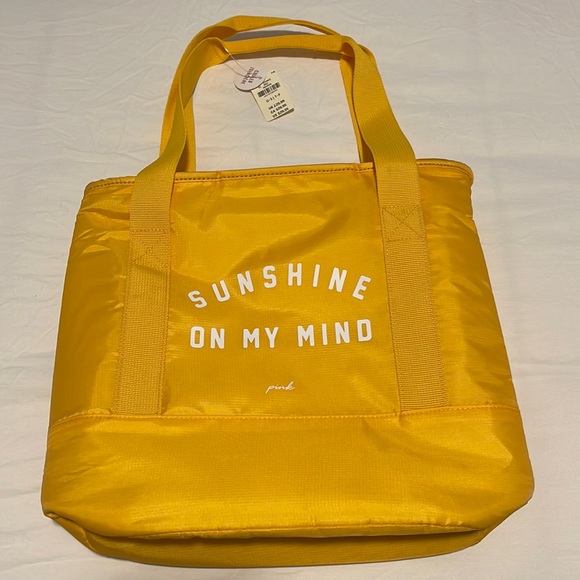 PINK Victoria's Secret Other - Cute yellow travel cooler